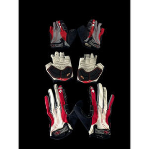 Specialized BodyGeometry BG Dual Gel Women Gloves Half & Full Lot 3 Pairs